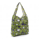 Eco Chic Green Sheep Shopper Bag