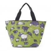 Eco Chic Green Sheep Lunch Bag