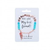 Best Friend - Beaded Bracelet