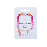 K - Beaded Bracelet