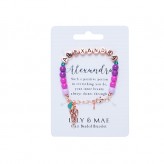 Alexandra - Beaded Bracelet