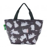 Eco Chic Black Scatty Scotty Lunch Bag