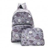 Eco Chic Grey Sheep Backpack