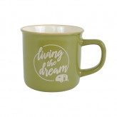 Living The Dream - Retro Mug