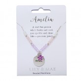 Amelia  - Beaded Necklace