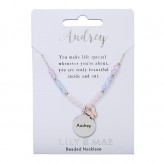 Audrey  - Beaded Necklace
