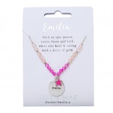 Emilia - Beaded Necklace