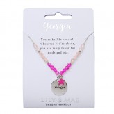 Georgia  - Beaded Necklace