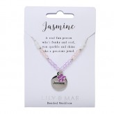 Jasmine  - Beaded Necklace