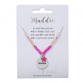 Maddie  - Beaded Necklace