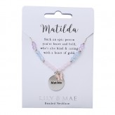 Matilda  - Beaded Necklace