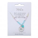 Mila  - Beaded Necklace