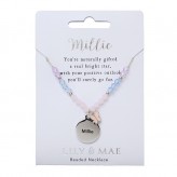 Millie  - Beaded Necklace