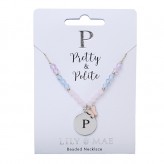 P  - Beaded Necklace