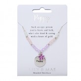 Poppy  - Beaded Necklace
