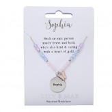 Sophia  - Beaded Necklace