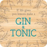 Gin & Tonic - WOL Coaster
