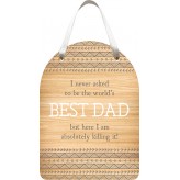 Best Dad - WOL Plaque