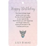 Happy Birthday - Lily & Mae Angel Pin