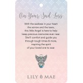 On Your Sad Loss - Lily & Mae Angel Pin