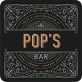 Pop's Bar - Premium Drink Coaster