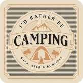 Camping - Premium Drink Coaster