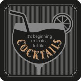 Cocktails - Premium Drink Coaster