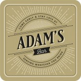 Adam - Premium Drink Coaster
