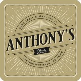 Anthony - Premium Drink Coaster