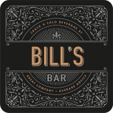 Bill - Premium Drink Coaster