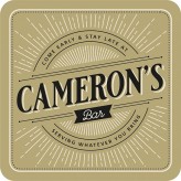 Cameron - Premium Drink Coaster
