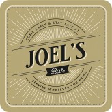Joel - Premium Drink Coaster