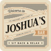 Joshua - Premium Drink Coaster