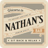 Nathan - Premium Drink Coaster