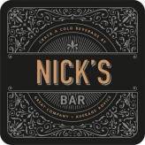 Nick  - Premium Drink Coaster