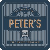 Peter - Premium Drink Coaster