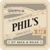 Phil - Premium Drink Coaster