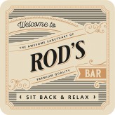 Rod - Premium Drink Coaster