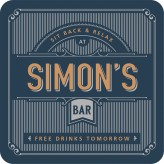 Simon - Premium Drink Coaster