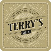 Terry - Premium Drink Coaster