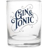 Gin & Tonic - Top Shelf Rocks Glass