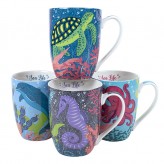 Sea Life Mug - Asst