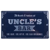 Uncle - Personalised Bar Sign