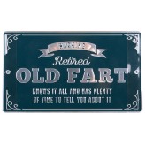 Old Fart - Personalised Bar Sign