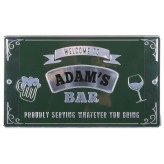 Adam - Personalised Bar Sign
