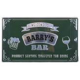 Barry - Personalised Bar Sign