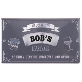 Bob - Personalised Bar Sign