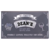 Dean - Personalised Bar Sign