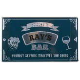 Ray - Personalised Bar Sign