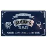 Simon - Personalised Bar Sign